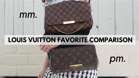 lv favorite pm price|louis vuitton favorite mm size.